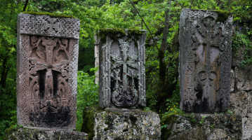 ARMENIAN KHACHKARS OR CROSS-STONES