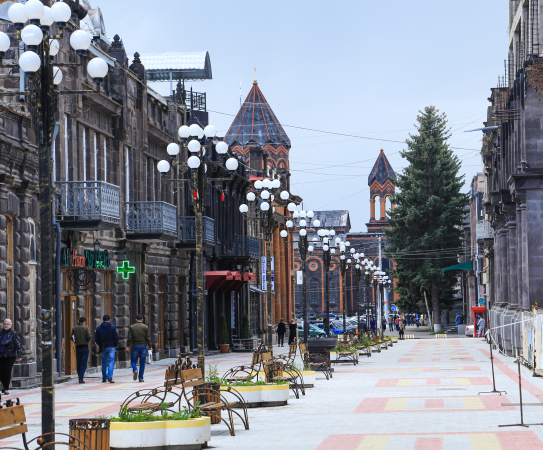 Yerevan – Trchkan Waterfall – Gyumri city tour